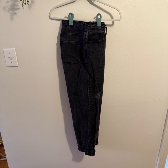 High Waisted 90s Jeans black, Size 10 - Picture 2 of 7